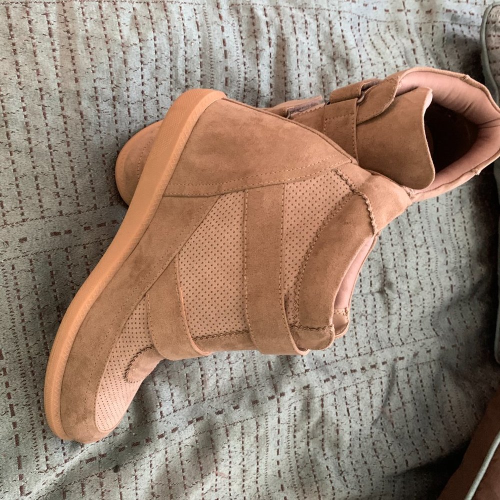 Wedge Heel  Ankle Boots